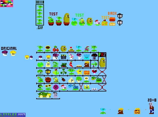 8 Bit Plants Vs Zombies